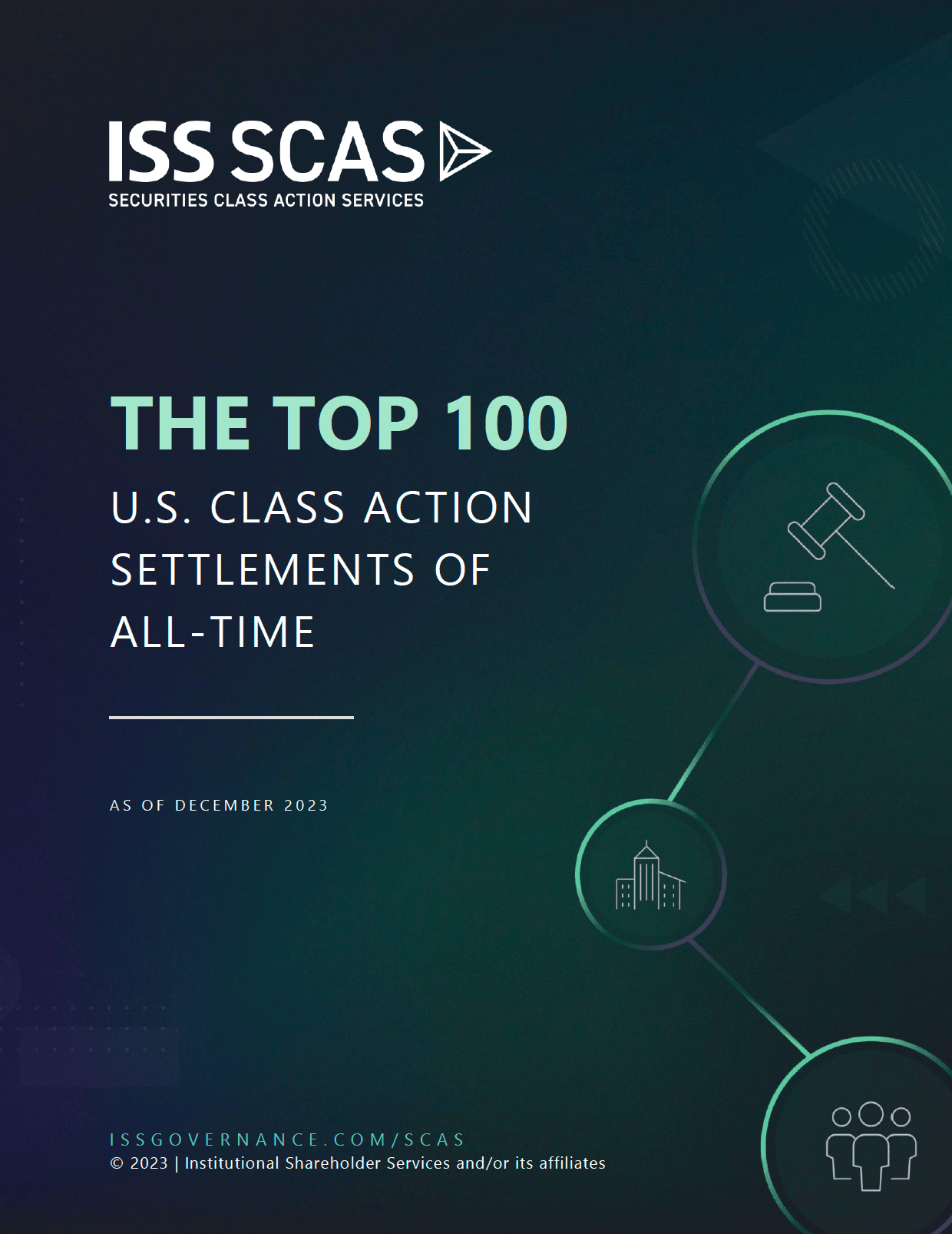 BLB&G Again Tops ISS SCAS “Top 100 Securities Class Action Settlements of All-Time” List