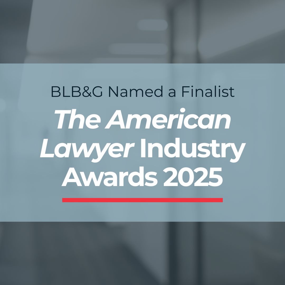 BLB&G Named a Finalist for National Boutique/Specialty Litigation ...