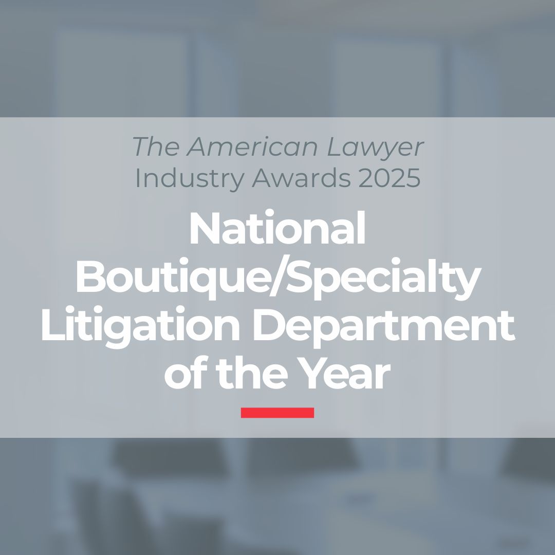 BLB&G Named “National Boutique/Specialty Litigation Department of the ...